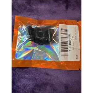 Mercedes Tire Valve Stem Caps Set of 4 Black Anodized Aluminum et